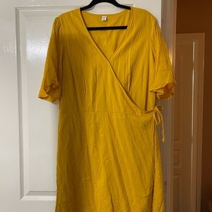 old navy wrap dress